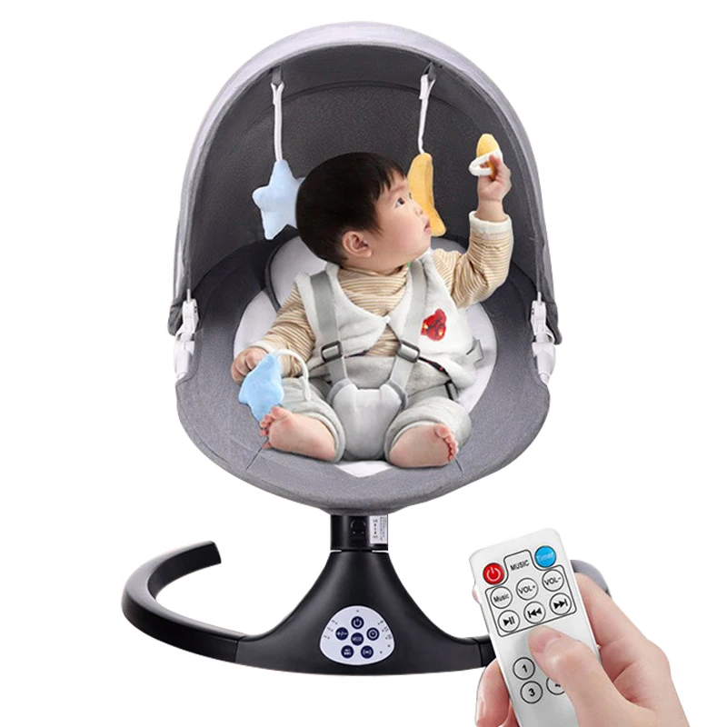 Baby Electric Rocking Chair Newborns Sleeping Cradle Bed Child comfort chair reclining chair for baby Baby Bed 0-3 years old - Imagem 2
