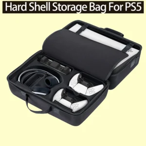 Compatible with PlayStation 5 disc PS5 controller, PS5 accessories headphone accessories, game board controller suitcase